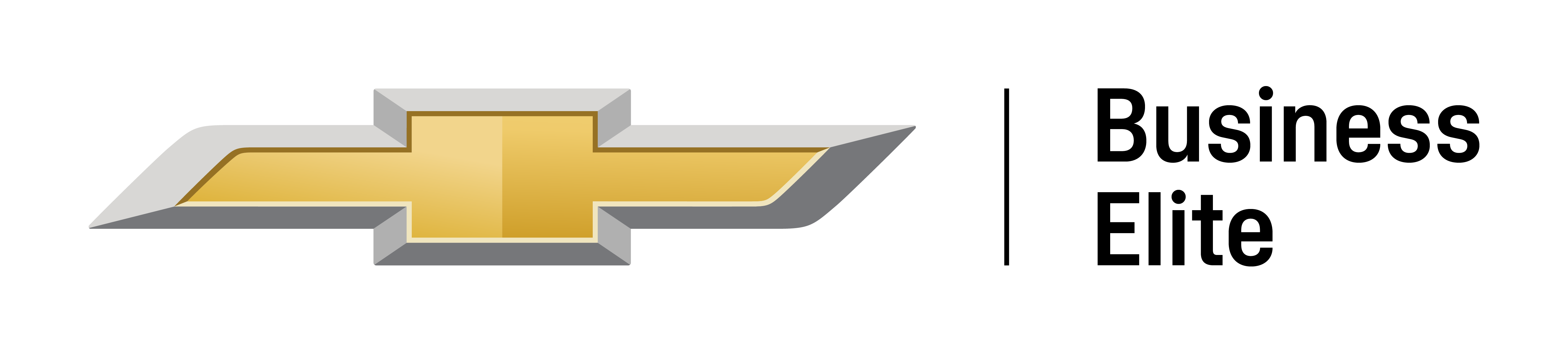 Chevrolet Business Elite logo: the gold Chevrolet bowtie beside the words Business Elite